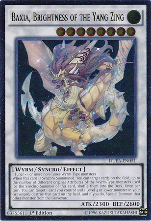 Baxia, Brightness of the Yang Zing (UTR) [DUEA-EN051] Ultimate Rare | Devastation Store