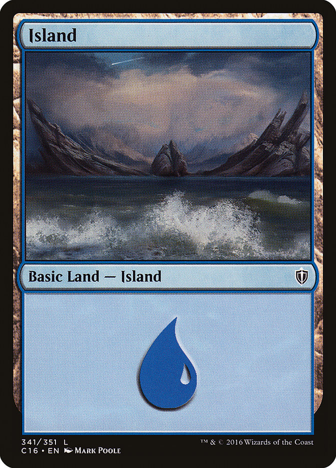 Island (341) [Commander 2016] - Devastation Store | Devastation Store
