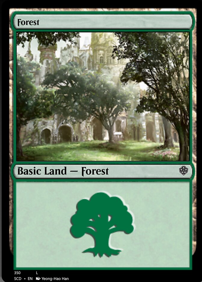 Forest (350) [Starter Commander Decks] | Devastation Store