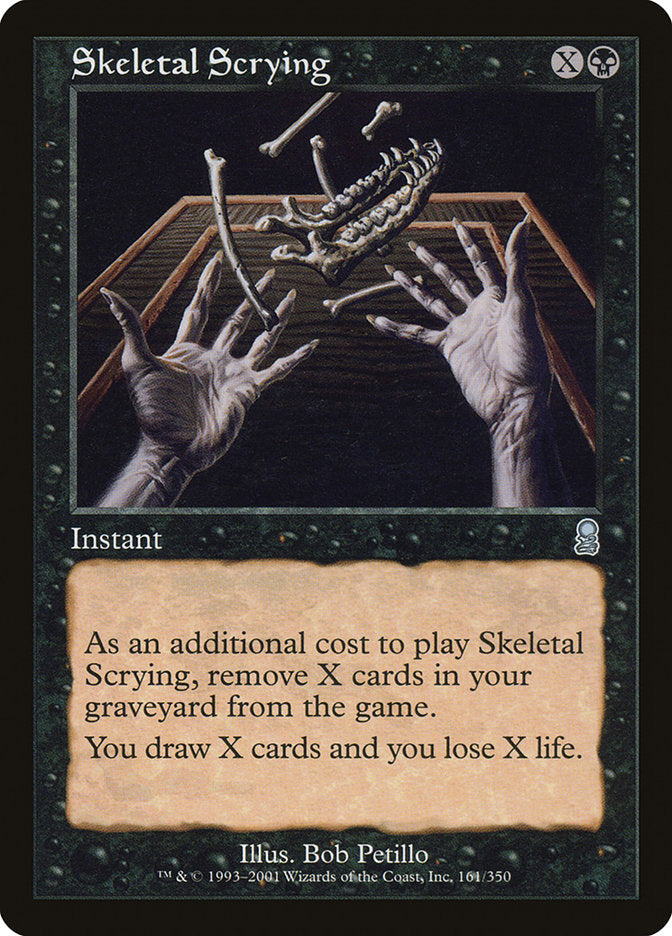 Skeletal Scrying [Odyssey] | Devastation Store