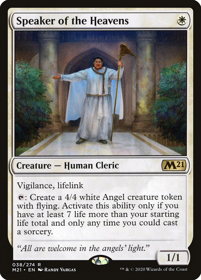 Speaker of the Heavens [Core Set 2021] | Devastation Store