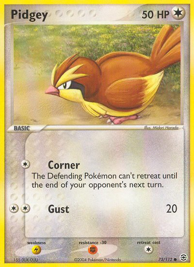 Pidgey (73/112) [EX: FireRed & LeafGreen] | Devastation Store