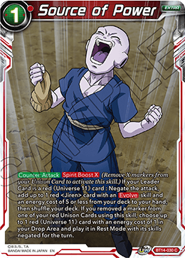 Source of Power (BT14-030) [Cross Spirits] | Devastation Store