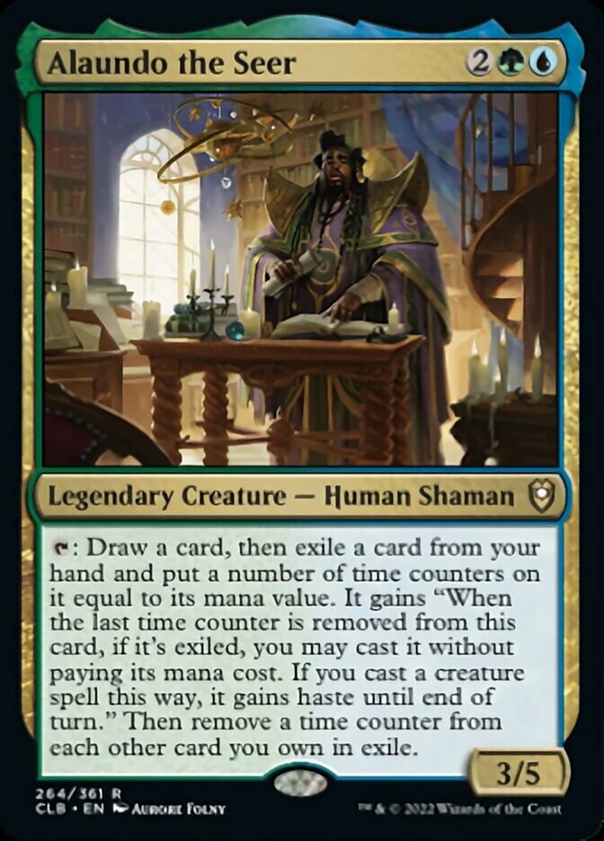 Alaundo the Seer [Commander Legends: Battle for Baldur's Gate] | Devastation Store