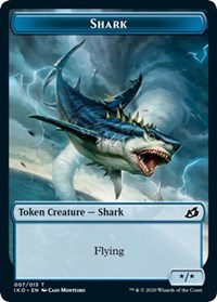 Shark // Human Soldier (003) Double-sided Token [Ikoria: Lair of Behemoths Tokens] | Devastation Store
