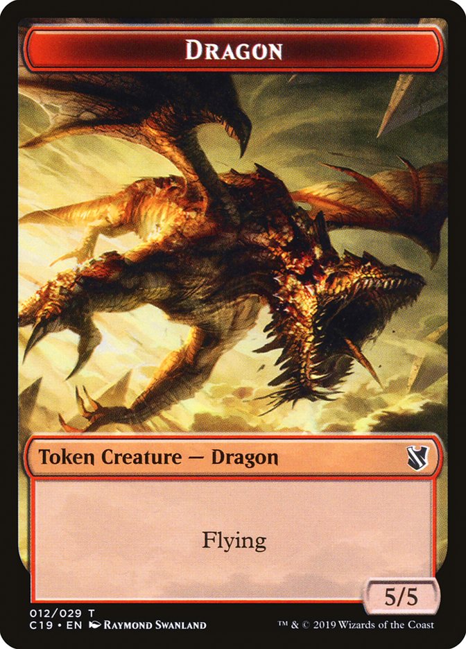 Dragon [Commander 2019 Tokens] | Devastation Store