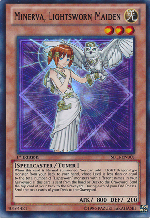 Minerva, Lightsworn Maiden [SDLI-EN002] Super Rare | Devastation Store