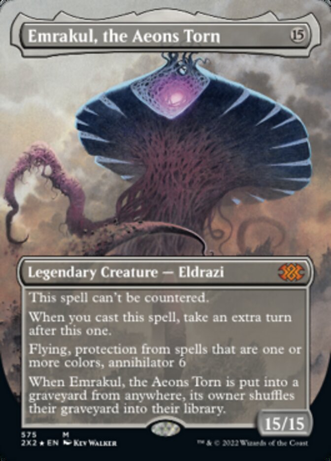 Emrakul, the Aeons Torn (Textured Foil) [Double Masters 2022] | Devastation Store