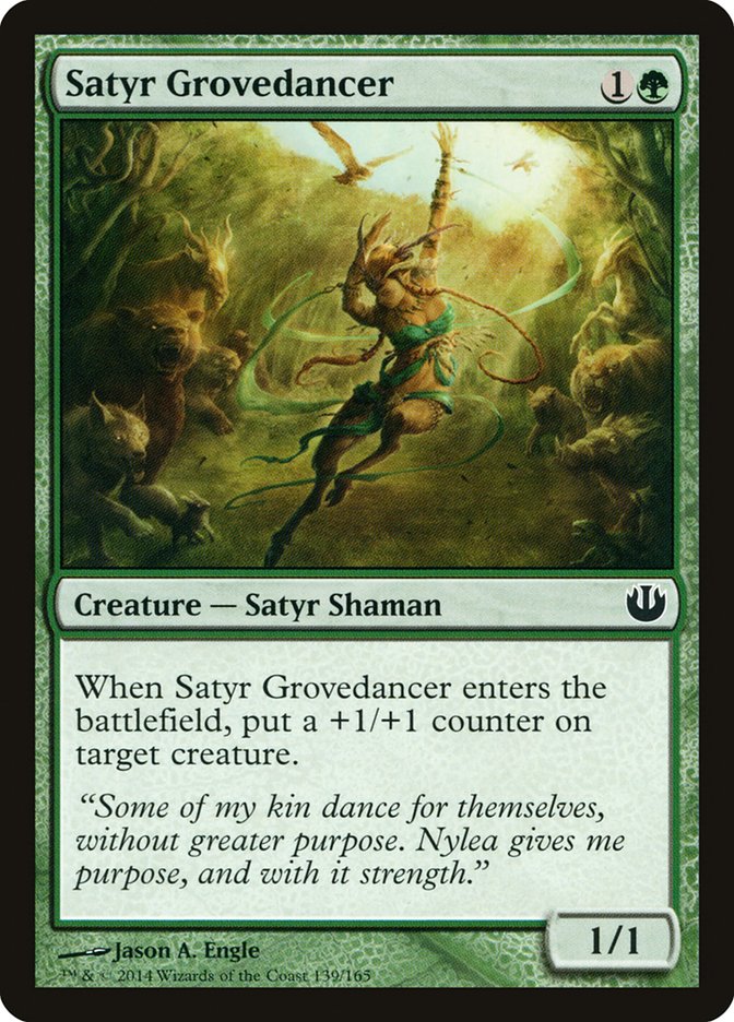 Satyr Grovedancer [Journey into Nyx] | Devastation Store