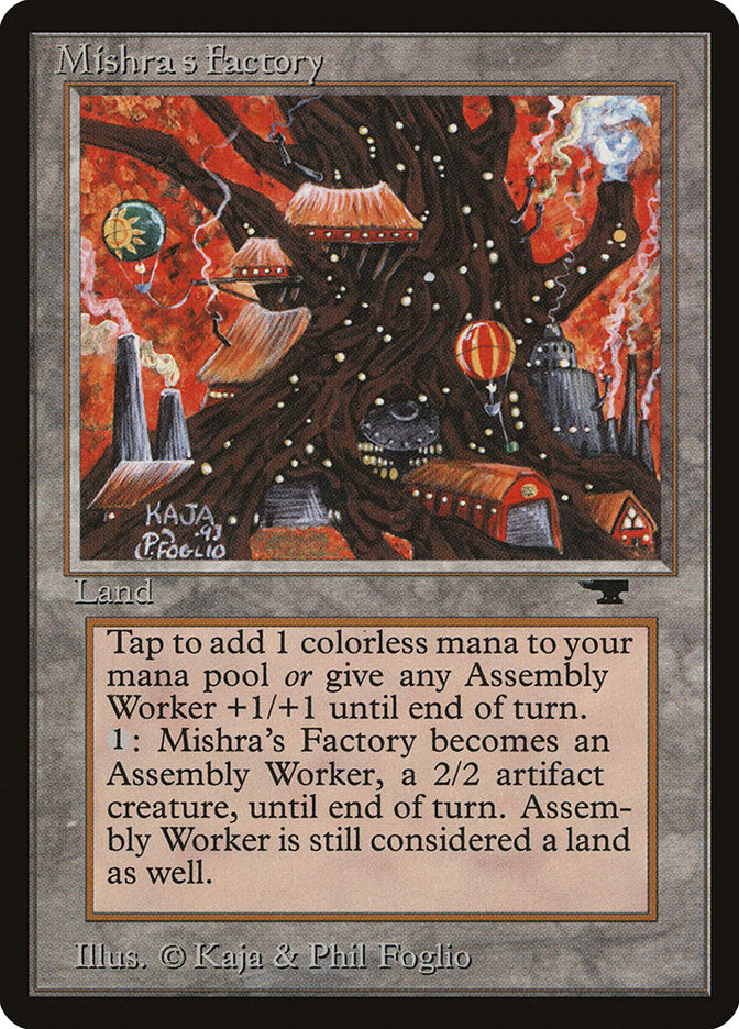 Mishra's Factory (Orange Background) [Antiquities] | Devastation Store