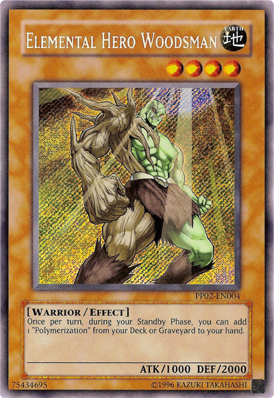 Elemental Hero Woodsman [PP02-EN004] Secret Rare | Devastation Store