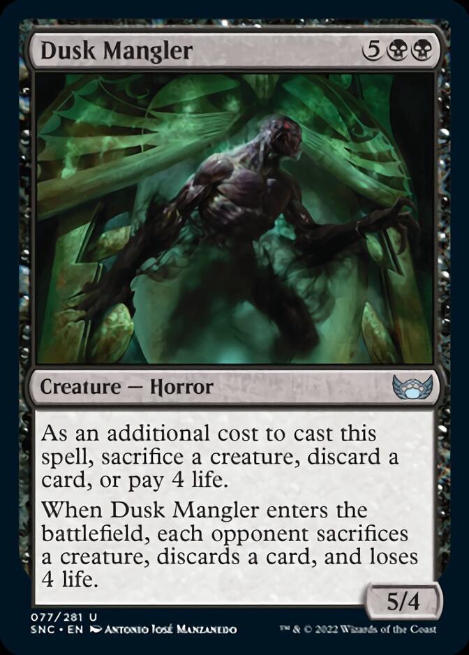 Dusk Mangler [Streets of New Capenna] | Devastation Store