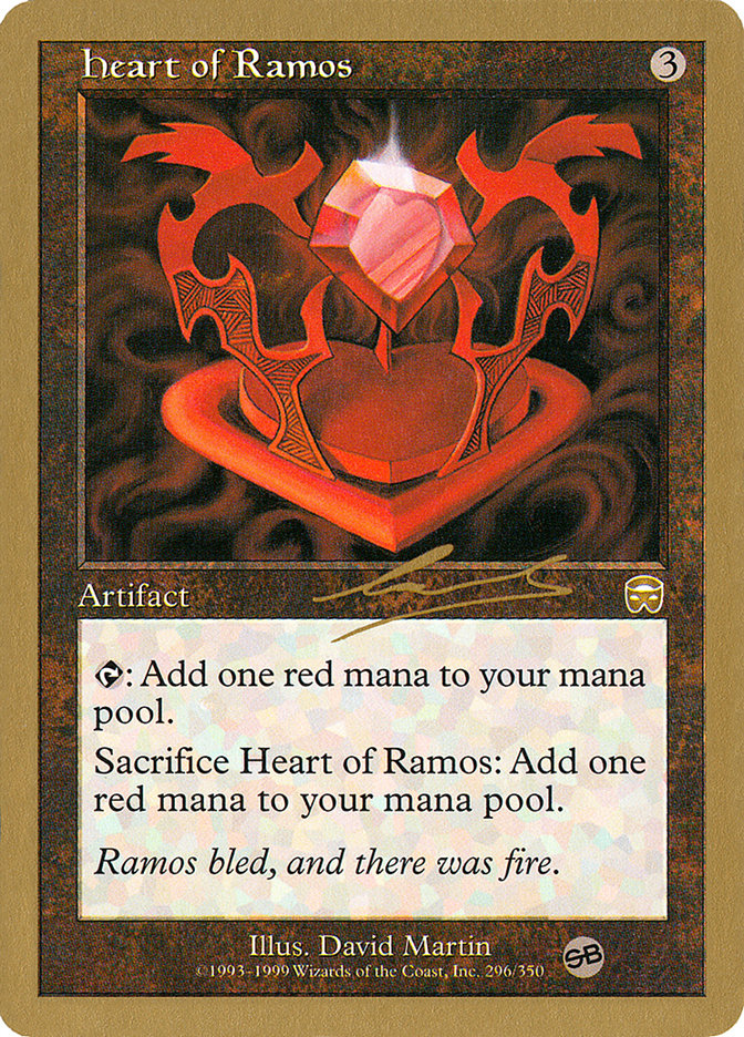 Heart of Ramos (Nicolas Labarre) (SB) [World Championship Decks 2000] | Devastation Store