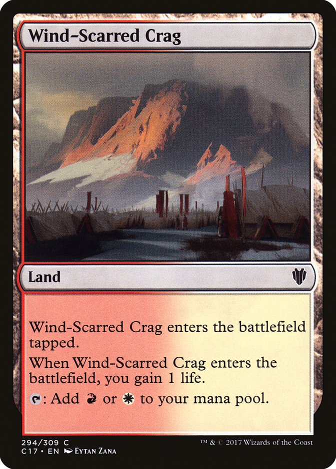 Wind-Scarred Crag [Commander 2017] | Devastation Store