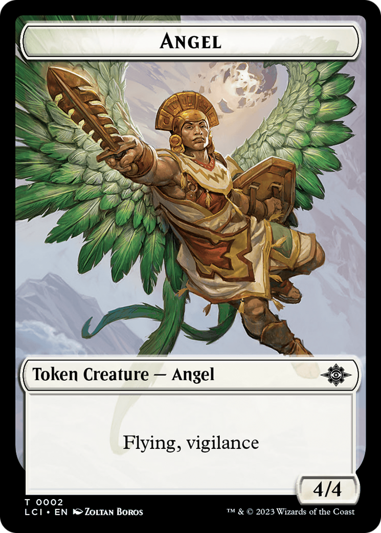 Angel Token [The Lost Caverns of Ixalan Tokens] | Devastation Store