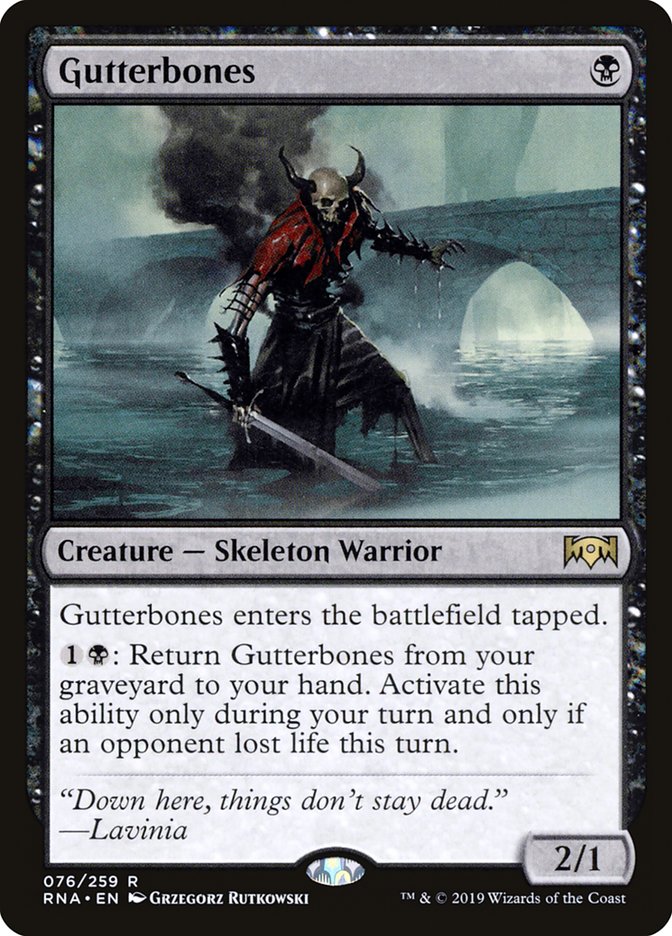 Gutterbones [Ravnica Allegiance] | Devastation Store