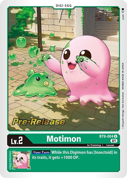 Motimon [BT9-004] [X Record Pre-Release Promos] | Devastation Store