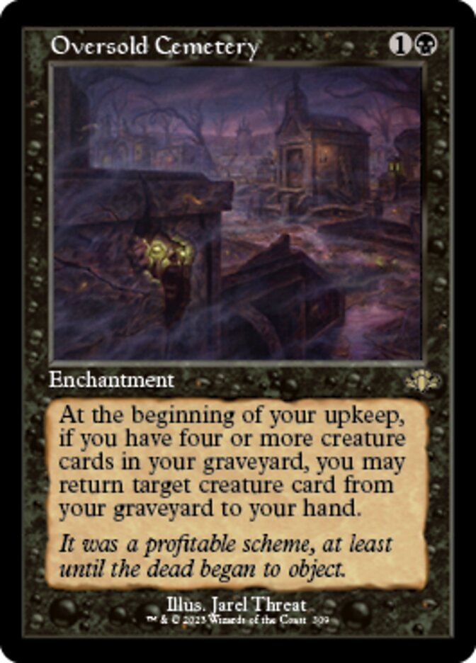 Oversold Cemetery (Retro) [Dominaria Remastered] | Devastation Store