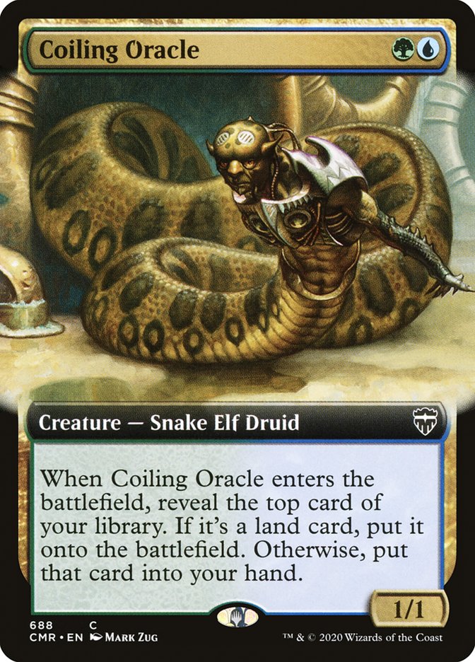 Coiling Oracle (Extended) [Commander Legends] | Devastation Store