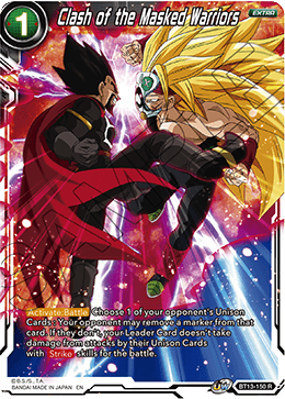 Clash of the Masked Warriors (Rare) [BT13-150] | Devastation Store