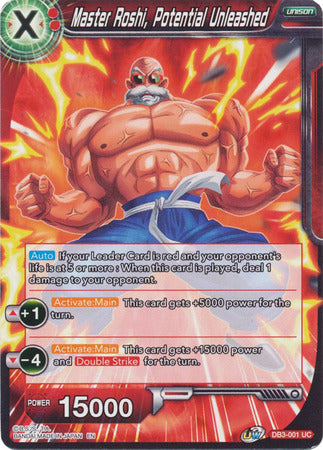 Master Roshi, Potential Unleashed [DB3-001] | Devastation Store