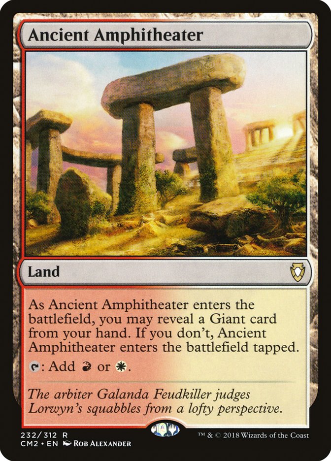 Ancient Amphitheater [Commander Anthology Volume II] | Devastation Store