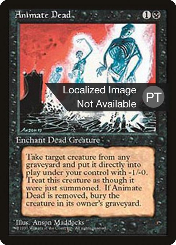 Animate Dead [Fourth Edition (Foreign Black Border)] | Devastation Store