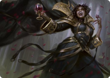 Bloodcrazed Socialite Art Card [Innistrad: Crimson Vow Art Series] | Devastation Store