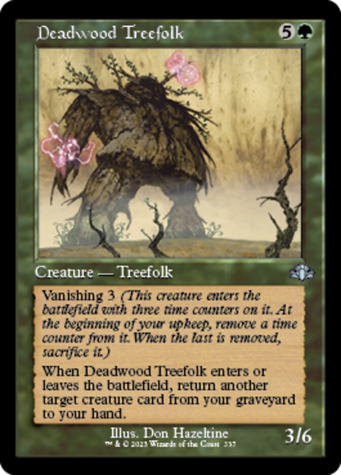 Deadwood Treefolk (Retro) [Dominaria Remastered] | Devastation Store