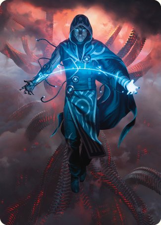 Jace, the Perfected Mind Art Card [Phyrexia: All Will Be One Art Series] | Devastation Store