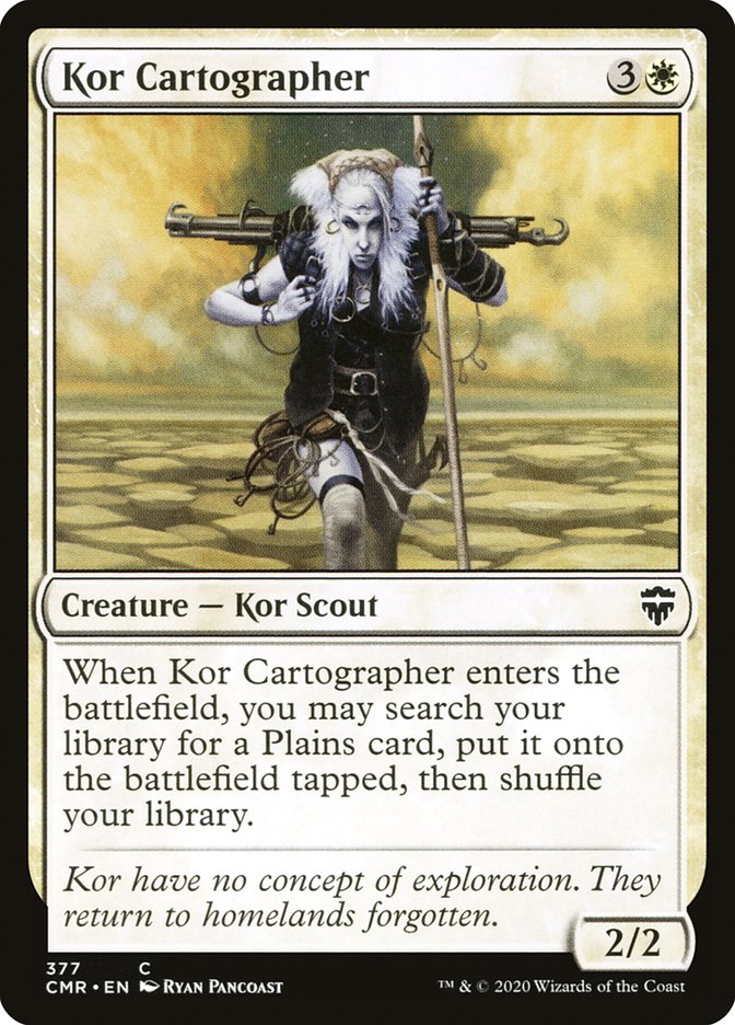 Kor Cartographer (377) [Commander Legends] | Devastation Store