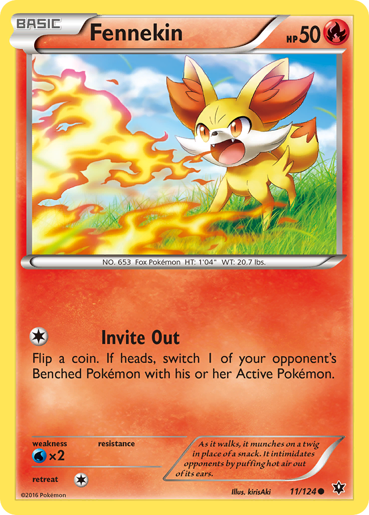 Fennekin (11/124) [XY: Fates Collide] | Devastation Store