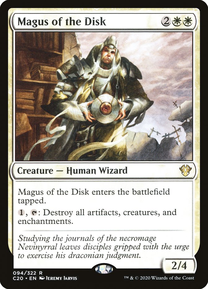 Magus of the Disk [Commander 2020] | Devastation Store