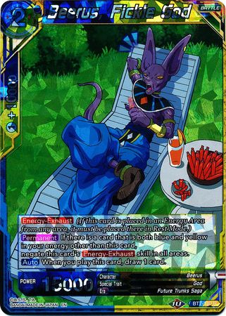 Beerus, Fickle God [BT7-120] | Devastation Store