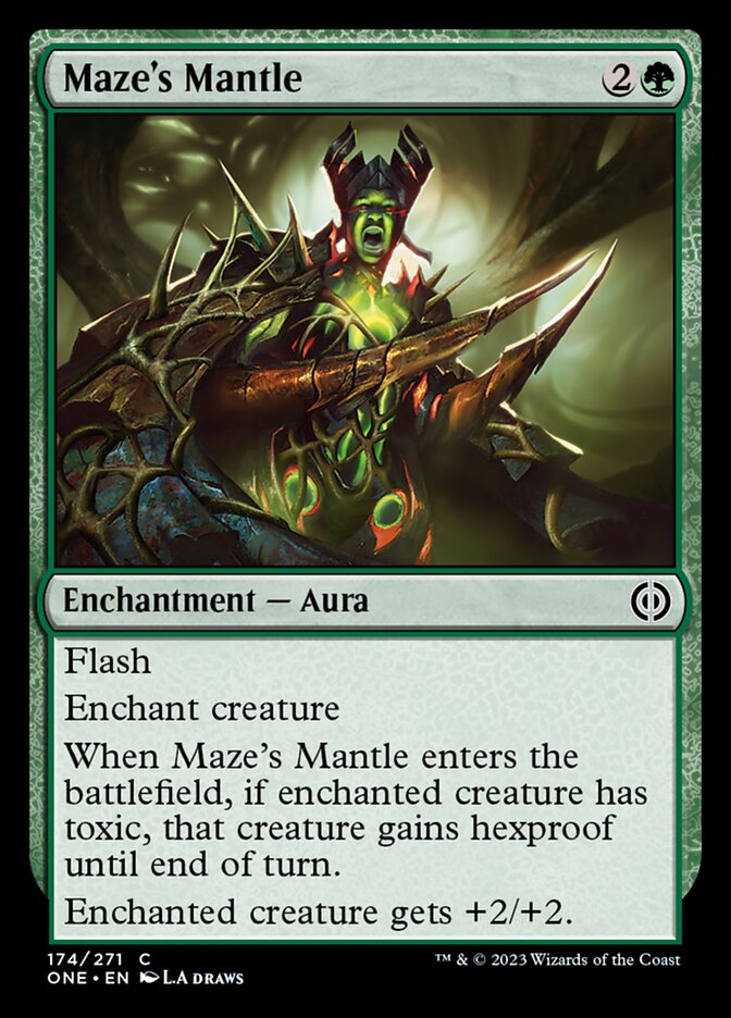 Maze's Mantle [Phyrexia: All Will Be One] | Devastation Store
