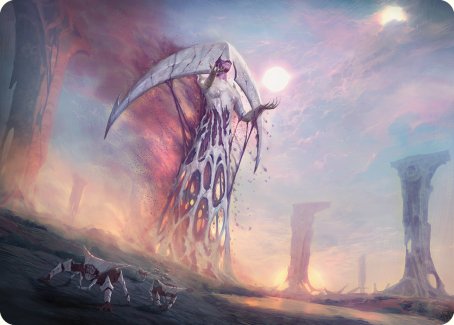 White Sun's Twilight Art Card [Phyrexia: All Will Be One Art Series] | Devastation Store