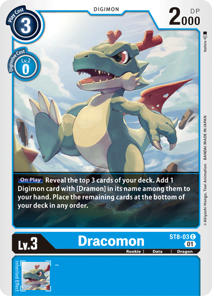 Dracomon [ST8-03] [Starter Deck: Ulforce Veedramon] | Devastation Store