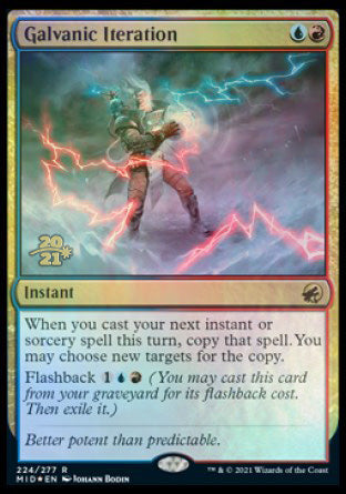 Galvanic Iteration [Innistrad: Midnight Hunt Prerelease Promos] | Devastation Store