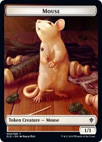 Mouse // Food (16) Double-sided Token [Throne of Eldraine Tokens] | Devastation Store