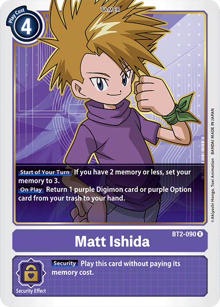 Matt Ishida [BT2-090] [Release Special Booster Ver.1.0] | Devastation Store