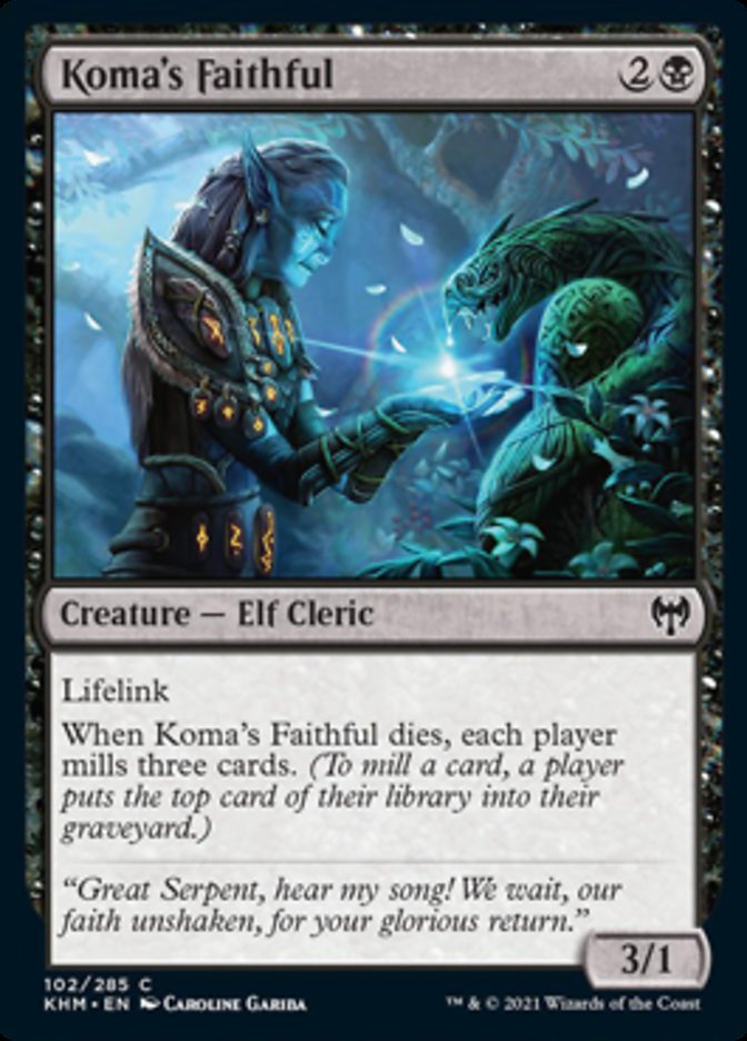 Koma's Faithful [Kaldheim] | Devastation Store