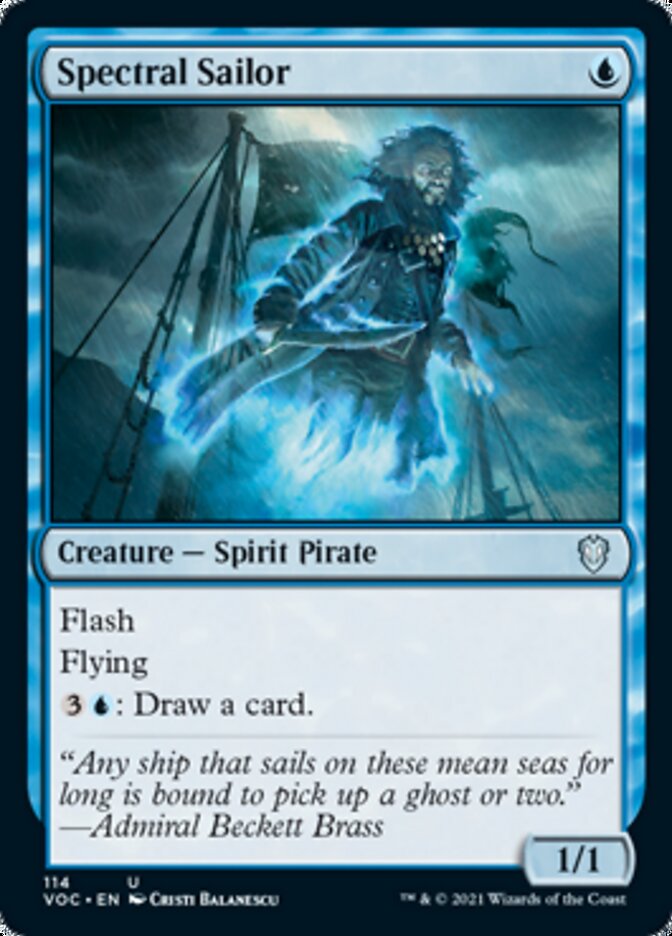 Spectral Sailor [Innistrad: Crimson Vow Commander] | Devastation Store