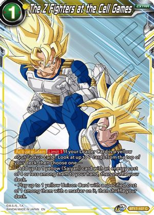 The Z Fighters at the Cell Games (BT17-107) [Ultimate Squad] | Devastation Store