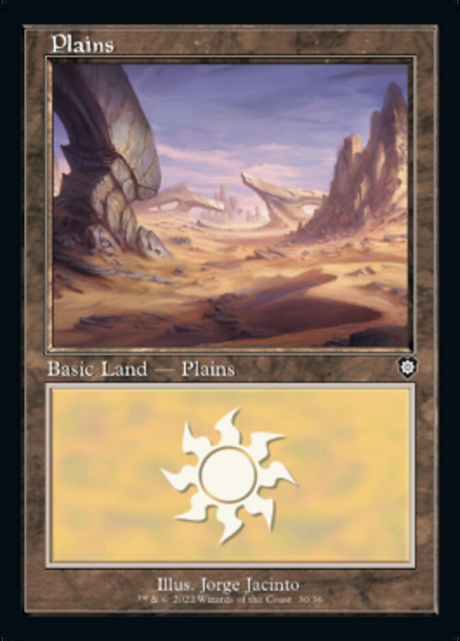 Plains (030) (Retro) [The Brothers' War Commander] | Devastation Store