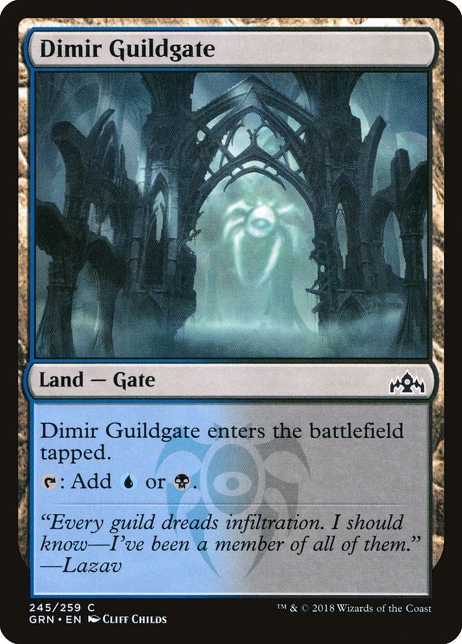 Dimir Guildgate (245/259) [Guilds of Ravnica] | Devastation Store