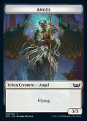 Fish // Angel Double-sided Token [Streets of New Capenna Tokens] | Devastation Store