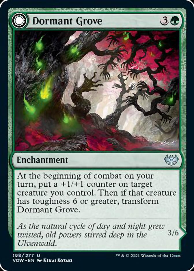 Dormant Grove // Gnarled Grovestrider [Innistrad: Crimson Vow] | Devastation Store