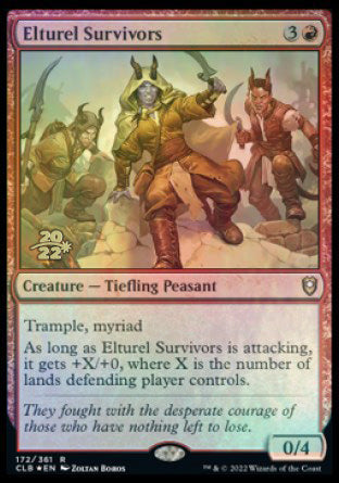 Elturel Survivors [Commander Legends: Battle for Baldur's Gate Prerelease Promos] | Devastation Store