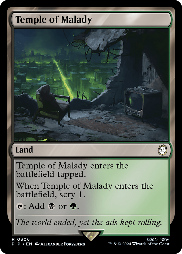 Temple of Malady [Fallout] | Devastation Store