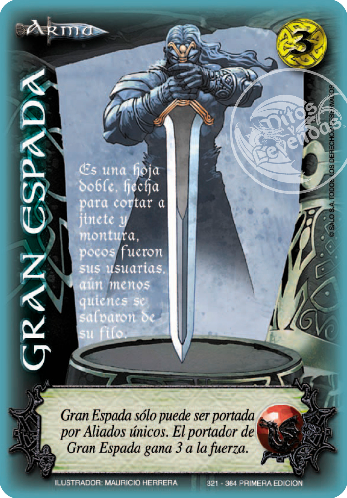 Gran Espada, Leyendas - Devastation Store | Devastation Store